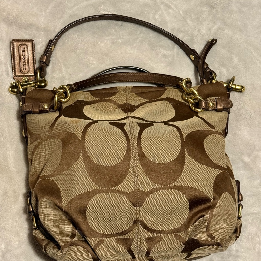Coach Brown Signature Women's Bag